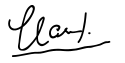 Prince Claus's signature