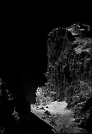 Image showing ragged cliffs, 10 December 2014