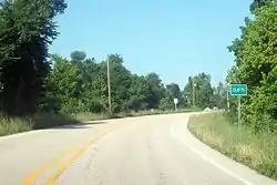 Entrance to Clifty on Highway 12