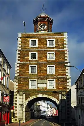 Youghal's Clock Gate is a symbol of the town