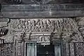 Close up of the lintel over shrine entrance in the Bhimeshvara temple at Nilagunda
