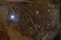 Remains of an eel trap