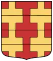 Counter-potenté gules and or