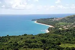 The coastline of Maunabo
