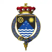 Coat of arms of former governor-general Lord Richard Casey