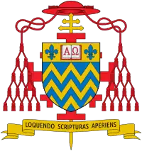 Fortunato Frezza's coat of arms