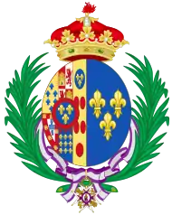 Coat of Arms of Princess Louise as Infanta of Spain