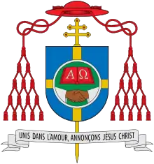 Philippe Nakellentuba Ouédraogo's coat of arms