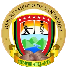 Coat of arms of Department of Santander