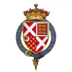 Coat of arms of Sir Ralph Neville, 4th Earl of Westmorland, KG