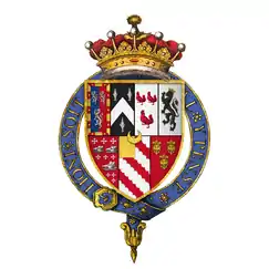 Quartered Arms of Sir William Herbert, 1st Earl of Pembroke (tenth creation)