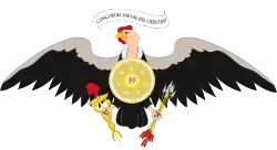 Former coat of arms of Venezuela.