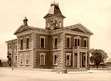 Courthouse in 1940, prior to its conversion into a museum