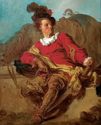Jean-Honoré Fragonard – Jean-Claude Richard, abbé of Saint-Non