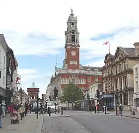 Colchester, the administrative centre and largest settlement of the city