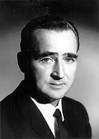 A portrait of Colin Thiele in 1964.