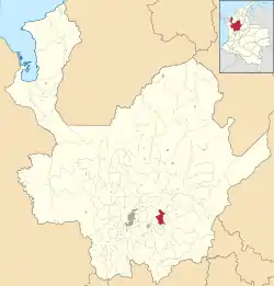 Location of the municipality and town of Peñol in the Antioquia Department of Colombia