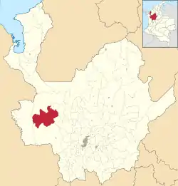 Location of the municipality and town of Frontino, Antioquia in the Antioquia Department of Colombia