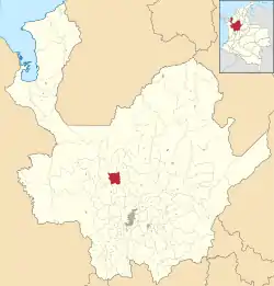 Location of the municipality and town of Liborina in the Antioquia Department of Colombia