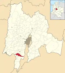 Location of the municipality and town of Gómez Plata in the Antioquia Department of Colombia