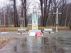 Memorial to the prisoners of the Nazi German POW camp