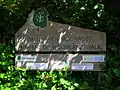 The Community woodland sign.
