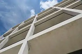 Detail of the facade