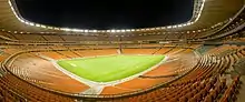 The interior of the FNB Stadium