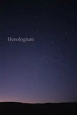 several scattered stars seen in evening sky