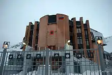The Russian consulate in Barentsburg, Norway
