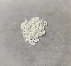 Sample of copper(I) chloride