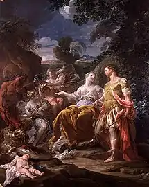 Corrado Giaquinto, Venus Presenting Arms to Aeneas, 1750