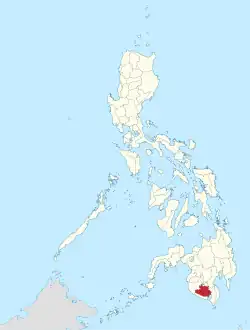 Location in the Philippines