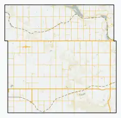 Chortitz is located in Coulee No. 136