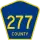 County Road 277 marker