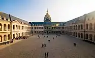 The court of honor of the Invalides
