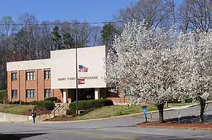 Banks County courthouse in Homer