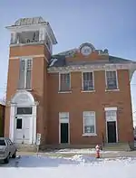 Craik Town Hall (1913) built by Poole Construction Limited (PCL)Craik, Saskatchewan