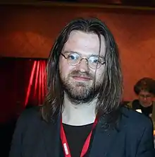 Lundquist after the concert in Cologne, spring 2009