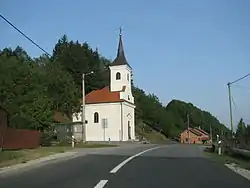 The Roman Catholic church in Baćin