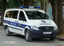 Mercedes-Benz Vito police van