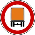 No Vehicles carrying Dangerous Goods