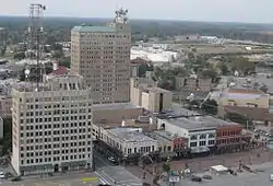 Left to right Goodhue building Edson Hotel Crockett Street