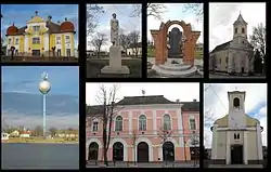 The sights of Csanádpalota