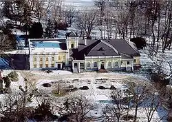 The castle of Csetény