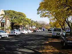 The Main Street of Cullinan, South Africa