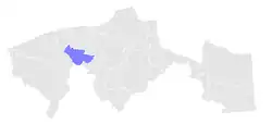 Location within Tabasco