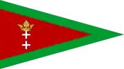 Customs' pennant of the Free City of Danzig Zollstander (1920–1939)