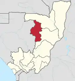 Cuvette-Ouest, department of the Republic of the Congo