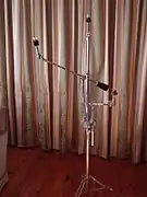 Triple cymbal stand using 20mm mounting